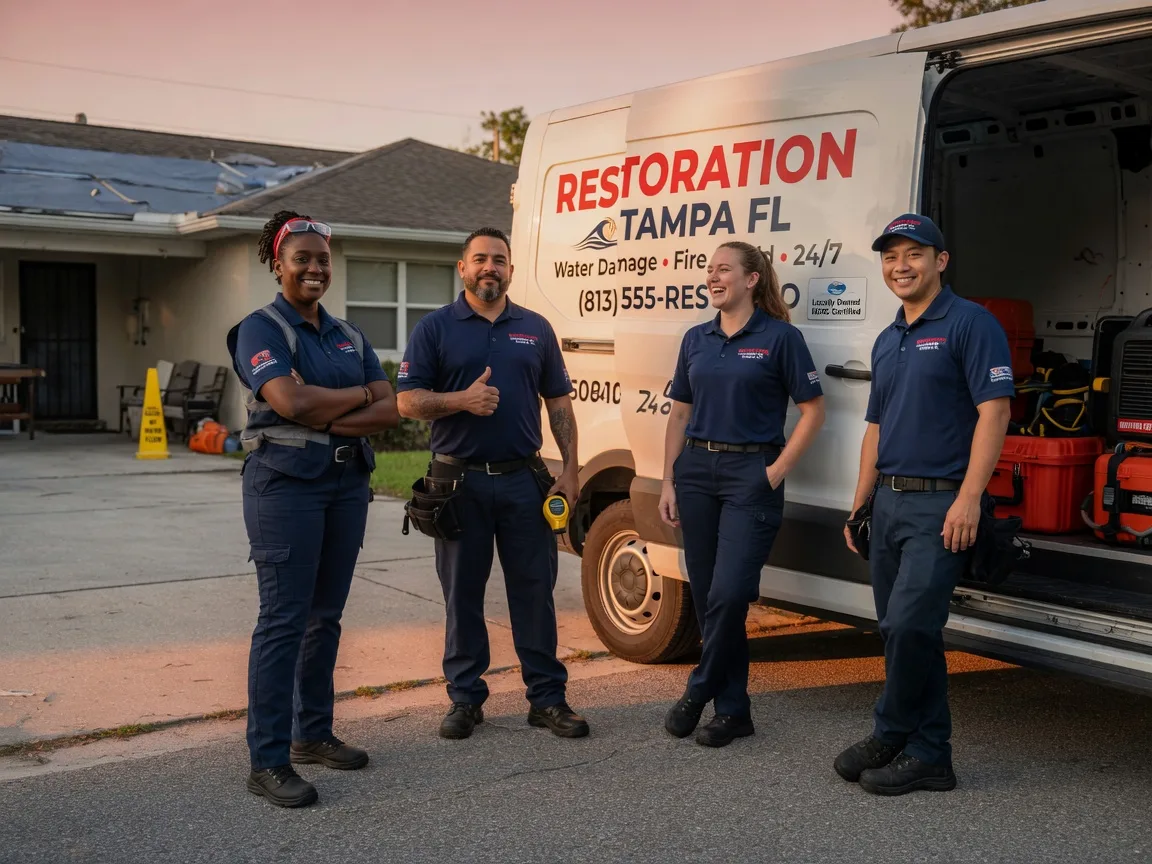 Water Damage Restoration company in Timblin, PA