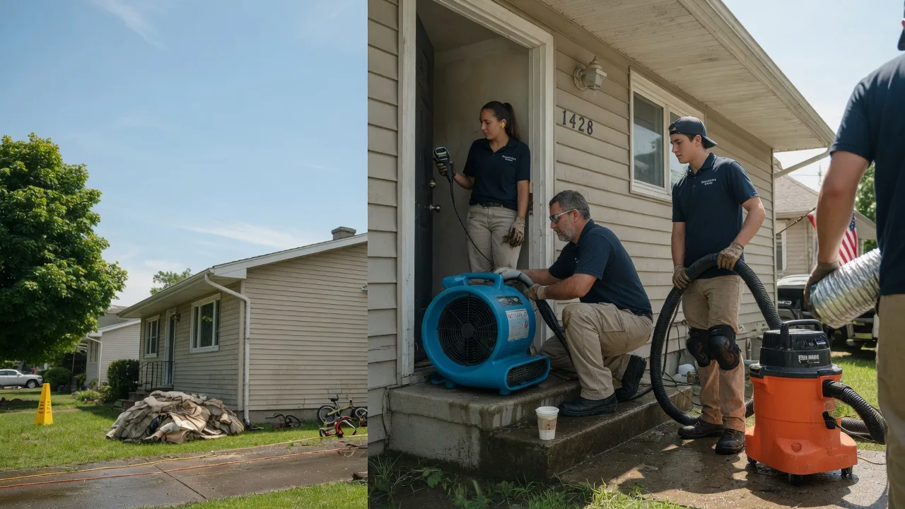 Water Damage Restoration in Timblin, PA near me